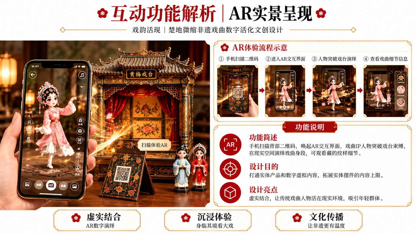 AR戏曲交互概念图