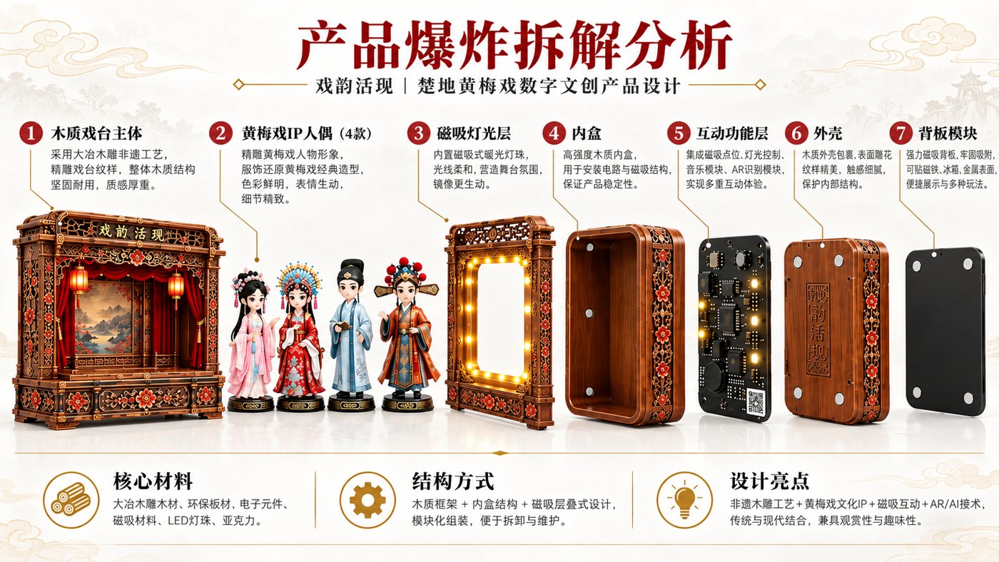 戏韵活现产品拆解分析图